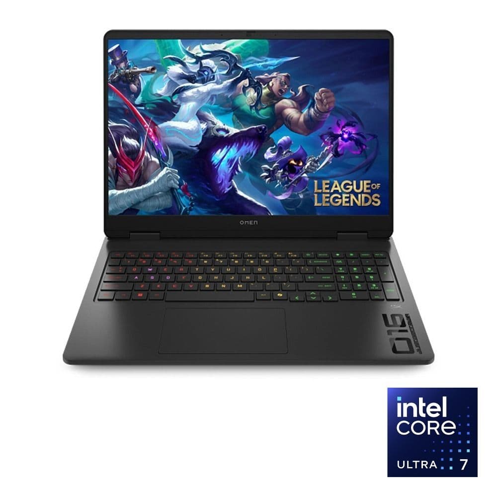 HP OMEN 16-am0044ne Laptop - Intel® Core™ Ultra 7-255H - 16GB - 1TB SSD - NVIDIA® GeForce RTX™ 5060 8GB - 16" WQXGA 240Hz - Win11 - Shadow Black