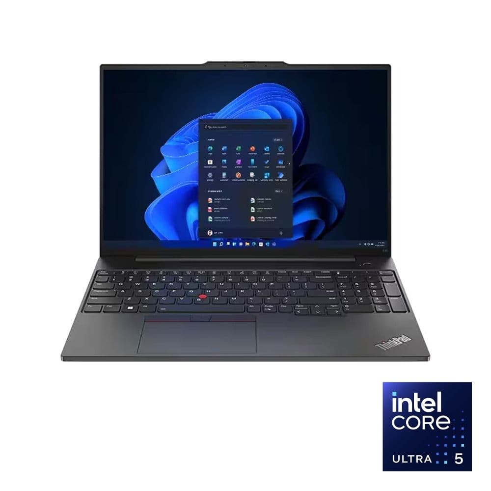 Lenovo ThinkPad E16 G3 Laptop - Intel® Core™ Ultra 5-225U - 8GB - 512GB SSD - Integrated Intel® Graphics - 16" WUXGA 60Hz - Black
