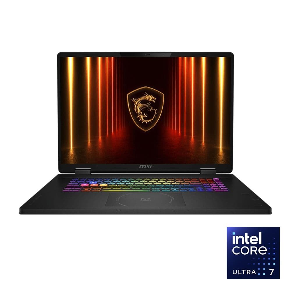 MSI Crosshair 16 HX AI D2XWGKG Laptop - Intel® Core™ Ultra 7-255HX - 16GB - 1TB SSD - NVIDIA® GeForce RTX™ 5070 8GB - 16" QHD+ 240Hz - Win11 - Cosmos Gray