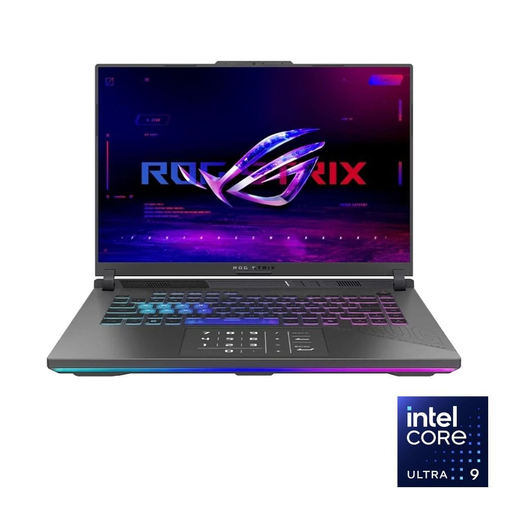 ASUS ROG Strix G16 G615LW-G321W Laptop - Intel® Core™ Ultra 9-275HX - 32GB - 1TB SSD - NVIDIA® GeForce RTX™ 5080 16GB - 16" FHD+ 165Hz - Win11 - Eclipse Gray