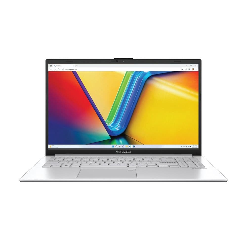 ASUS Vivobook Go E1504FA-BQ823W Laptop - AMD Ryzen™ 3 7320U - 8GB - 256GB SSD - AMD Radeon™ Graphics - 15.6" FHD 60Hz - Win11 - Green Gray