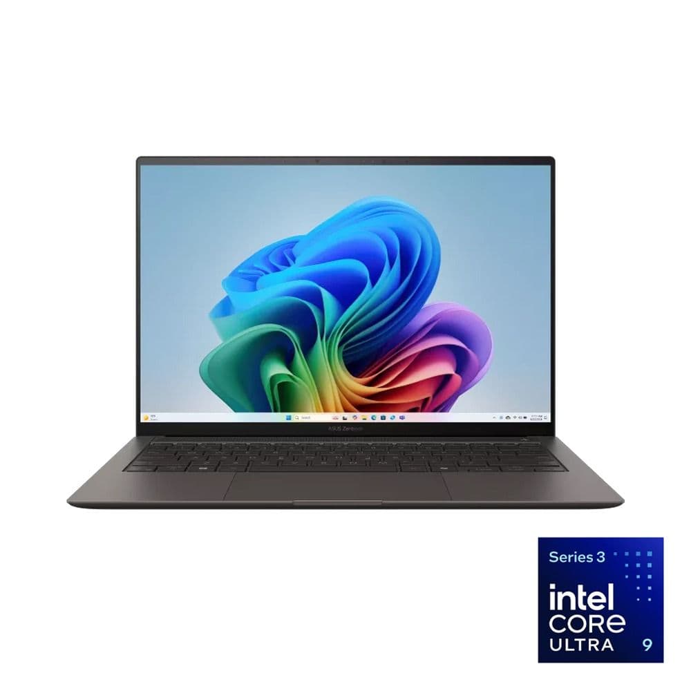 ASUS Zenbook S14 UX5406AA-SW319W Laptop - Intel® Core™ Ultra 9-386H - 32GB - 1TB SSD - Intel® Graphics - 14" 3K OLED 120Hz - Win11 - Antrim Gray