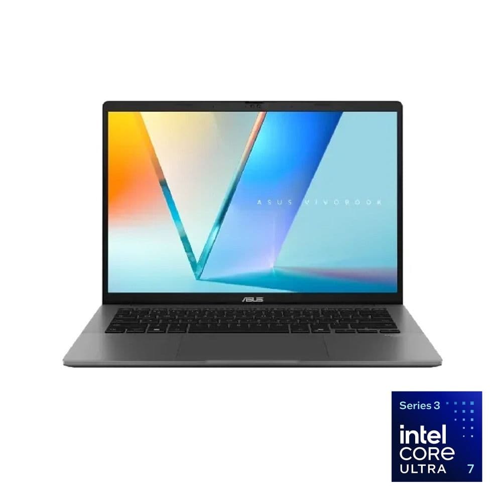 ASUS Vivobook S14 S3407AA-SF117W Laptop - Intel® Core™ Ultra 7-355 - 16GB - 1TB SSD - Intel® Graphics - 14" WUXGA OLED 60Hz - Win11 - Matte Gray