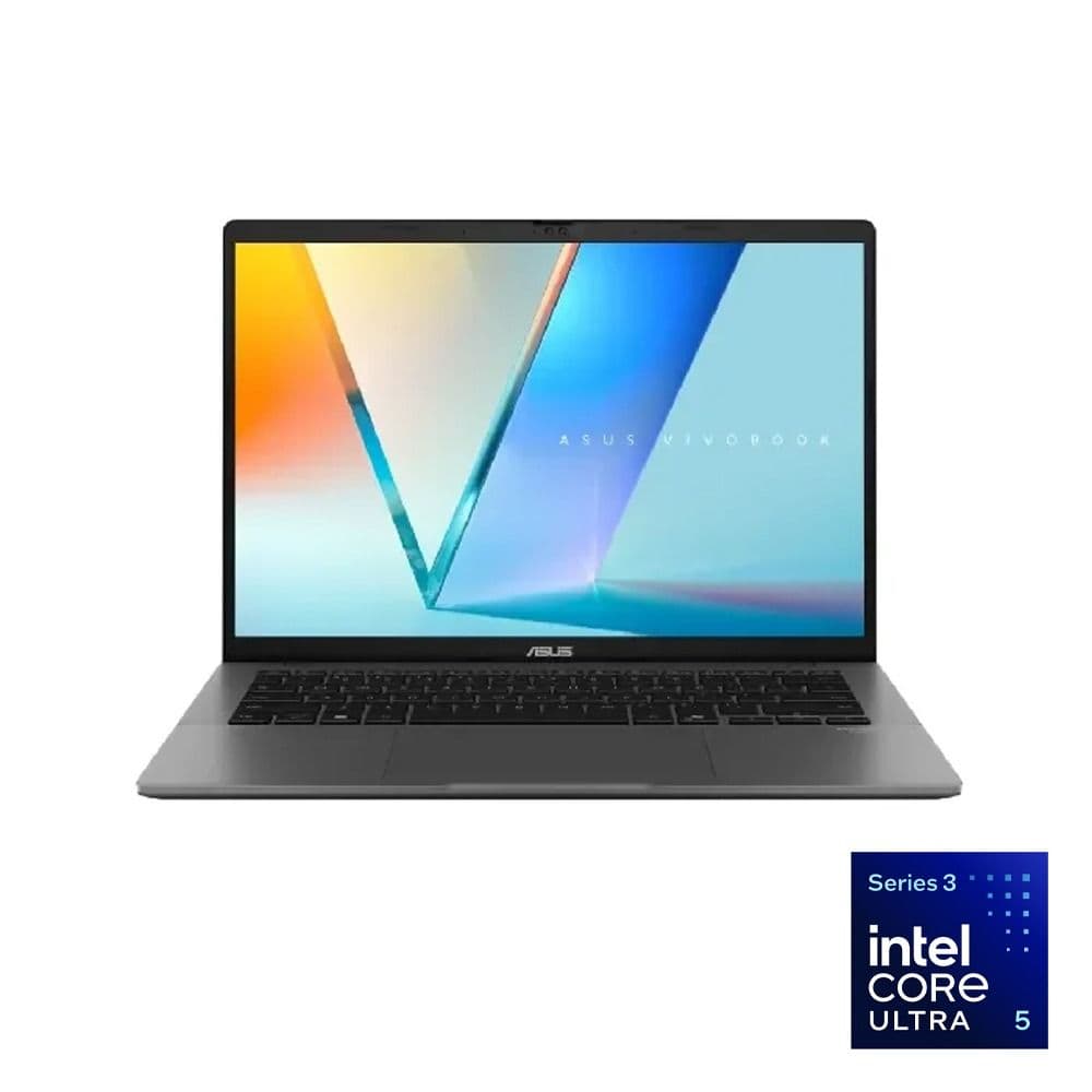 ASUS Vivobook S14 S3407AA-SF155W Laptop - Intel® Core™ Ultra 5-325 - 16GB - 512GB SSD - Intel® Graphics - 14" WUXGA OLED 60Hz - Win11 - Matte Gray