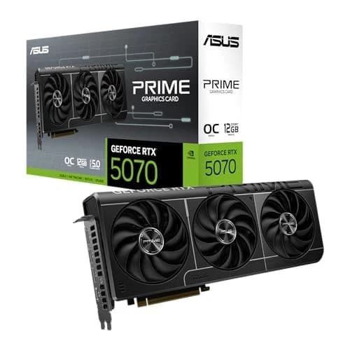 ASUS  RTX 5070 12GB GDDR7 OC Edition PRIME GeForce