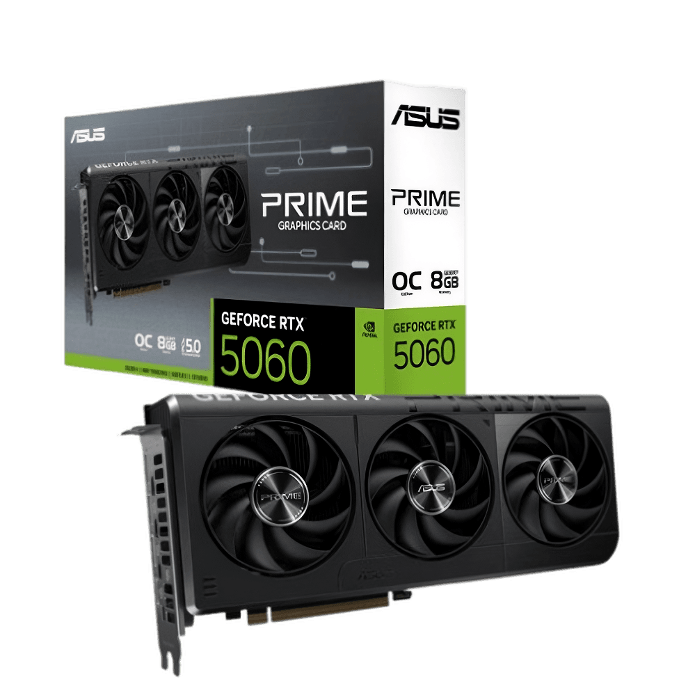 ASUS  RTX 5060 8GB GDDR7 OC Edition PRIME GeForce