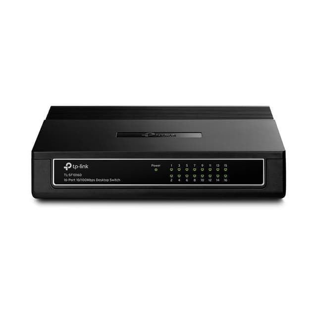 TP-Link TL-SF1016D 16 Port 10/100 Desktop Switch