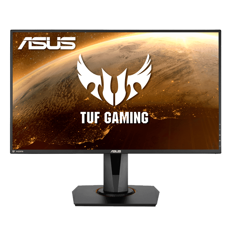 شاشة جيمنج اسوس TUF Gaming VG279QR مقاس 27 بوصة Full HD (1920 x 1080)، لوحة IPS، معدل تحديث 165Hz، تقنية Extreme Low Motion Blur، متوافقة مع G-SYNC، زمن استجابة 1ms (MPRT)، تقنية Shadow Boost