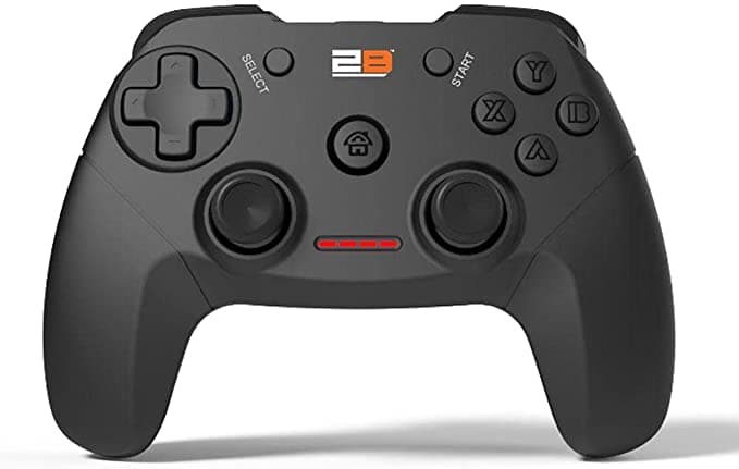 2B GP076 Wireless Single Gamepad Turbo Dual Vibration 3 in one PC- PS3 – Black Shell