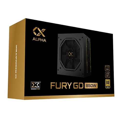 XIGMATEK FURY GD 850W 80+ GOLD Gen5 ATX3.0 FULL MODULAR POWER Supply