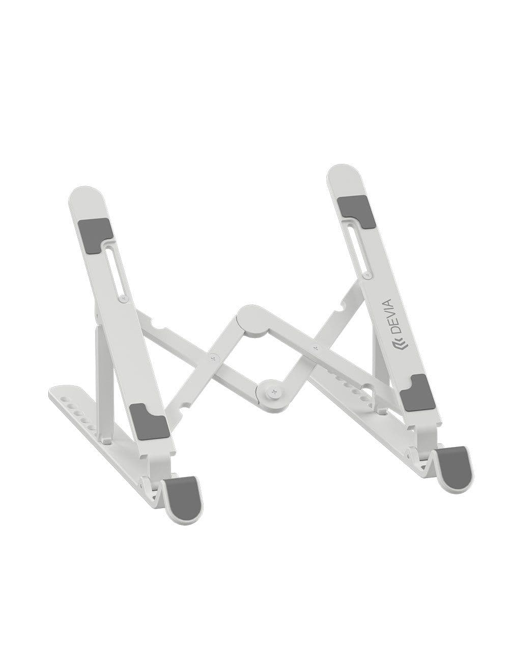 Devia Kintone Series Multi-function Folding Stand For Tablet & Laptop – White