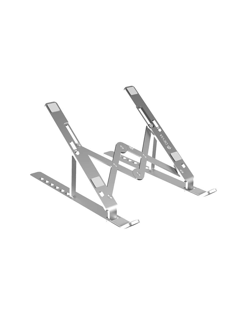 Devia Smart Series Multi-function Folding Stand For Tablet & Laptop – Silver