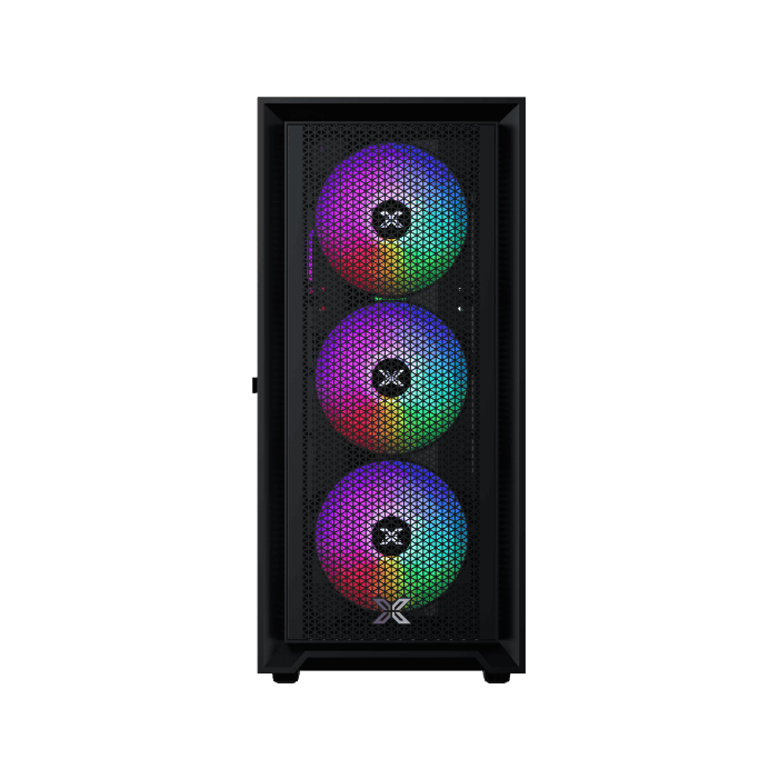 Xigmatek Sky II 4Fan FRGB + X-Power 600W 80+ White Mid Tower Case