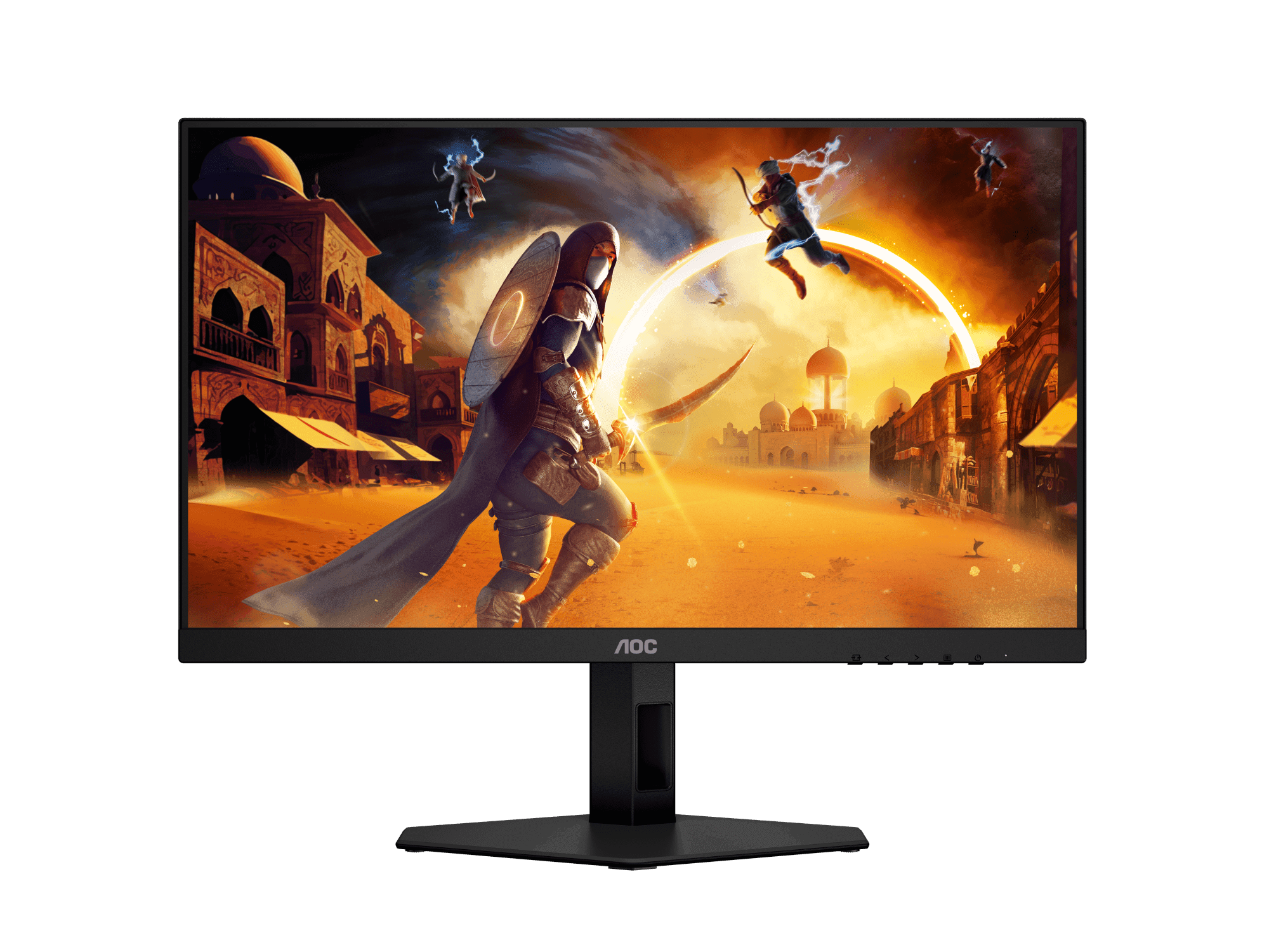 AOC 27G4E 27″ FHD Fast IPS 180Hz 0.5ms HDR10 Adaptive Sync Black & Red Gaming Monitor