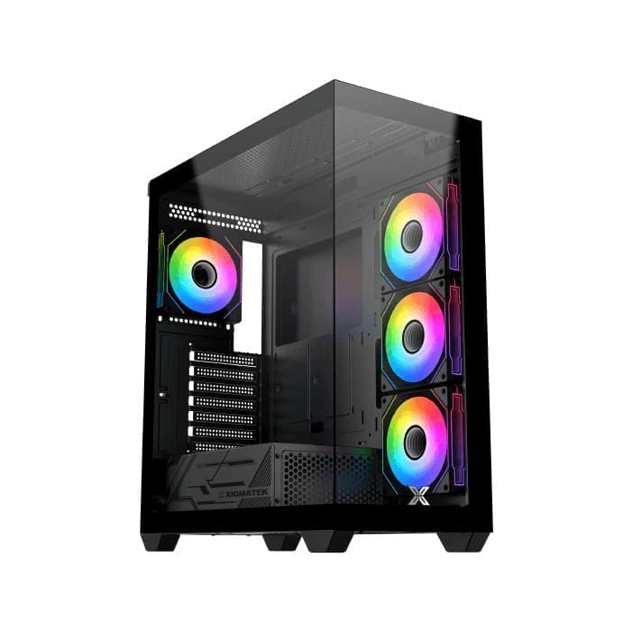 Xigmatek Blast 4ARGB Fan + X-Power 600W 80+ Super Tower Case