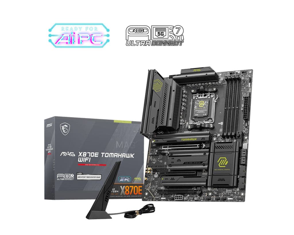 MSI MAG X870E Tomahawk WIFI AMD AM5 Motherboard