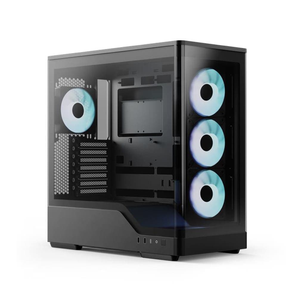 AeroCool P500A 4 ARGB Fans Mid-Tower Black Case