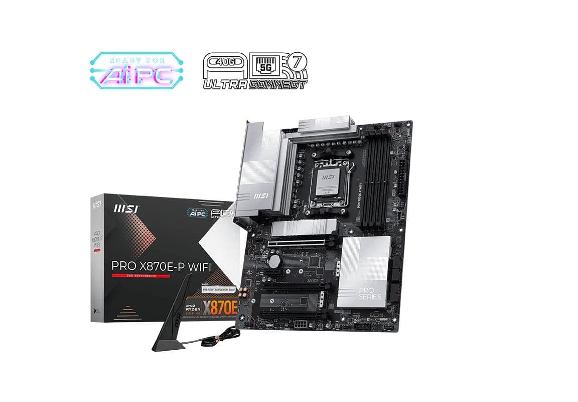 MSI PRO X870E-P WIFI AMD AM5 Motherboard