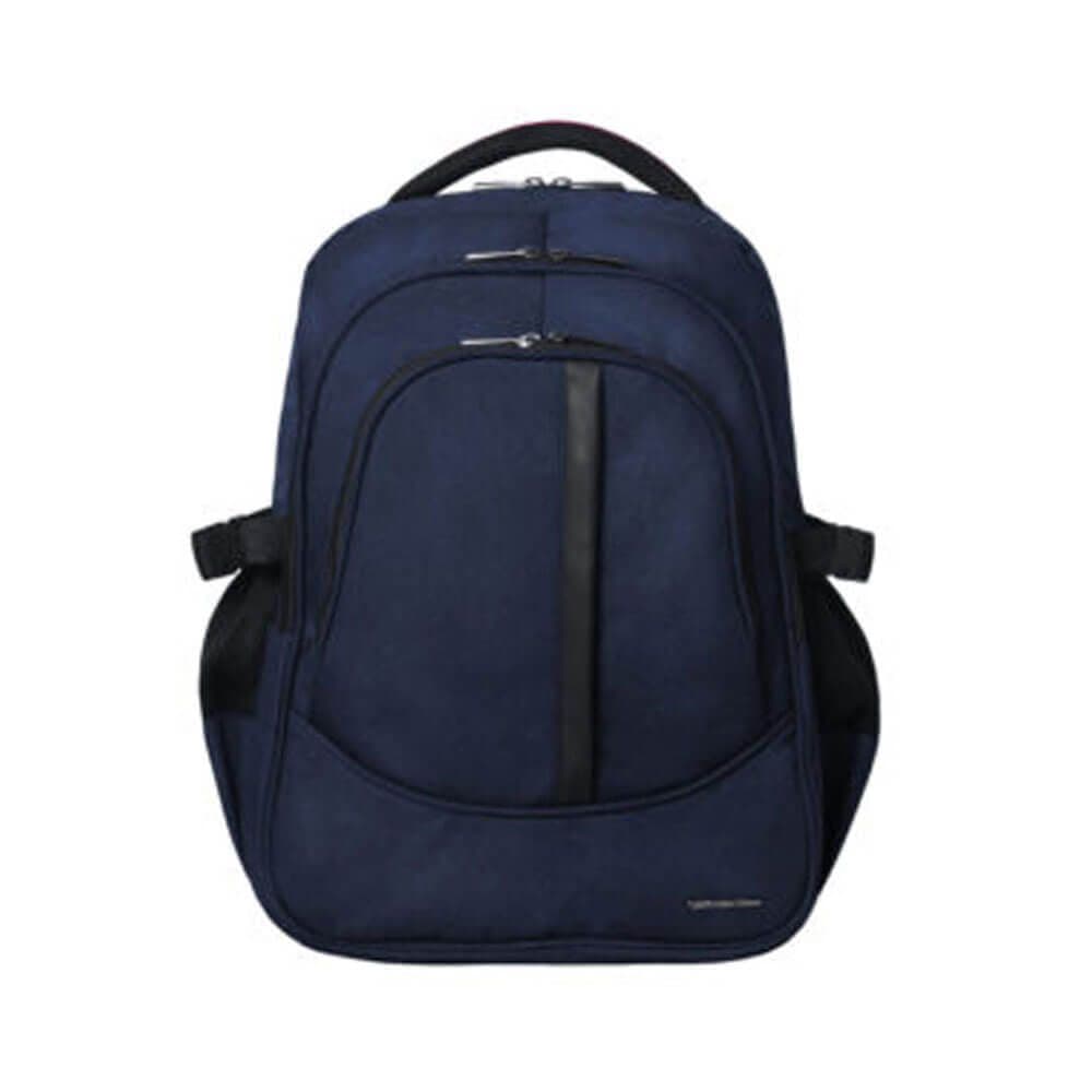 L’AVVENTO BG74U Backpack fit with Laptops up to 15.6″, Material Nylon +PU, Blue