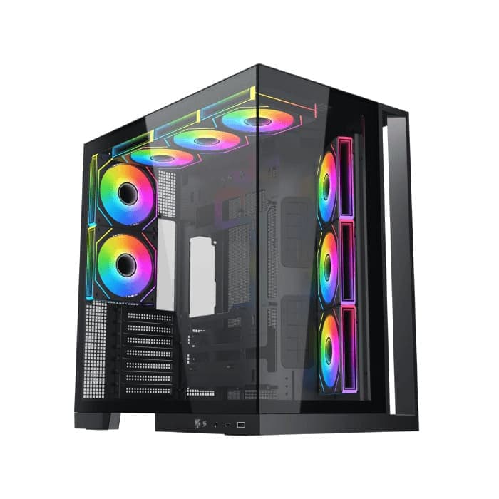Xigmatek Aqua 7 Argb BTF 8 ARGB Fan Pwm EATX Type C Super Tower Case