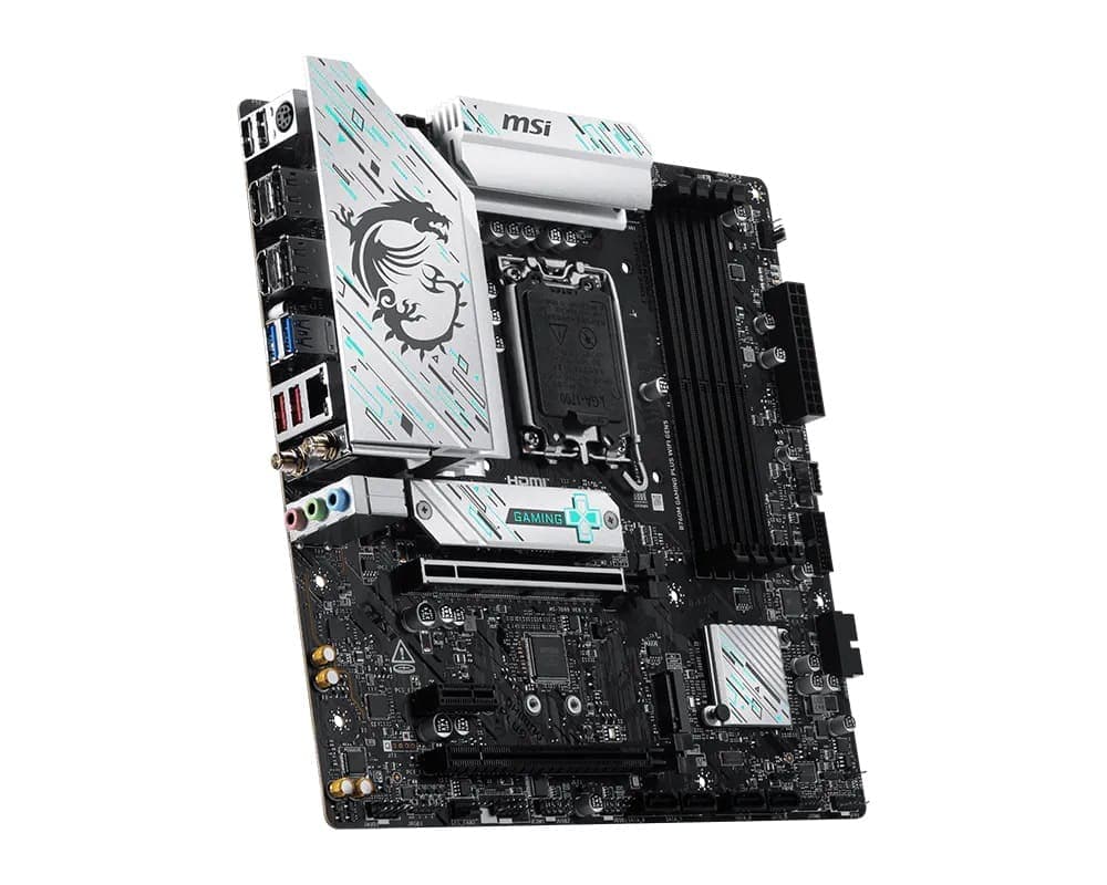 MSI B760M Gaming Plus WIFI GEN5 DDR5 Support Intel Core 14th/ 13th/ 12th Gen Processors for LGA 1700 socket