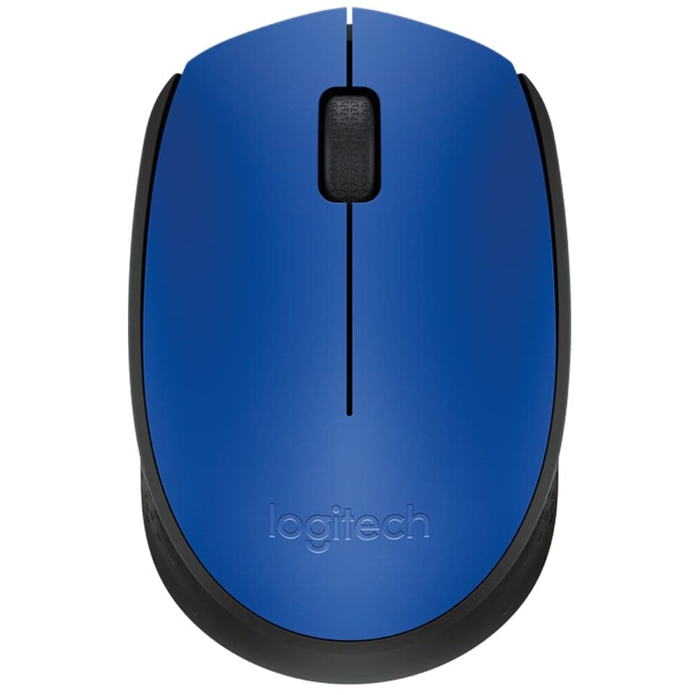Logitech M171 Wireless Mouse Blue/Black