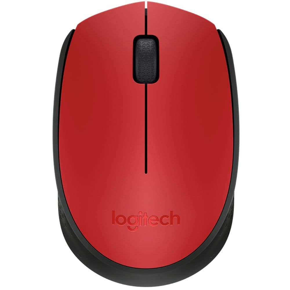 Logitech M171 Wireless Mouse Red/Black
