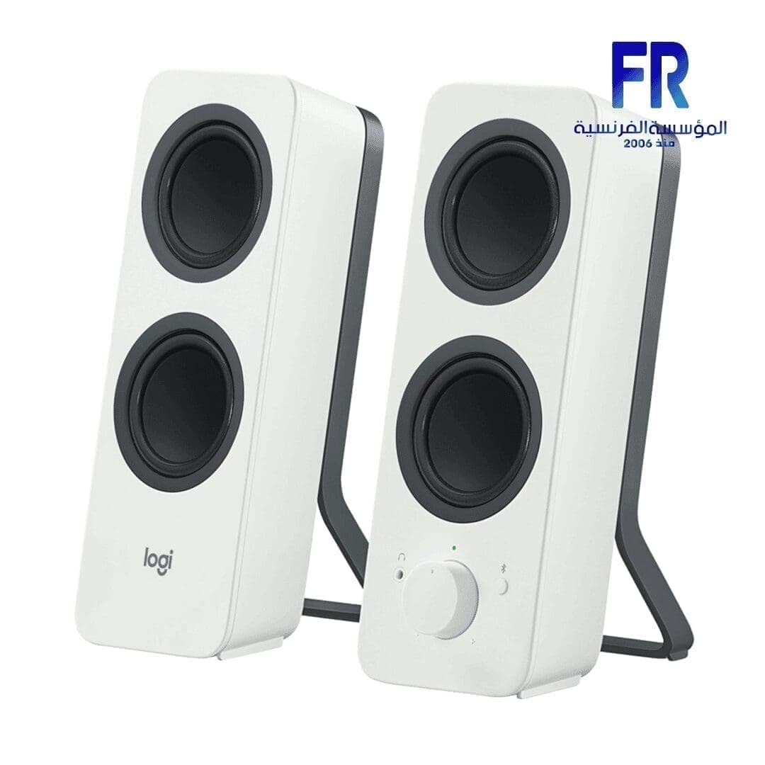سماعة لوجيتك Z207 بلوتوث - أبيض