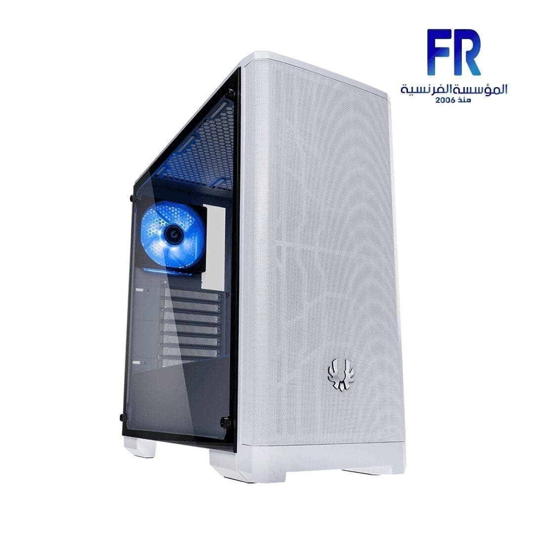 كيسة Bitfenix Nova Mesh Tg لون أبيض Mid Tower