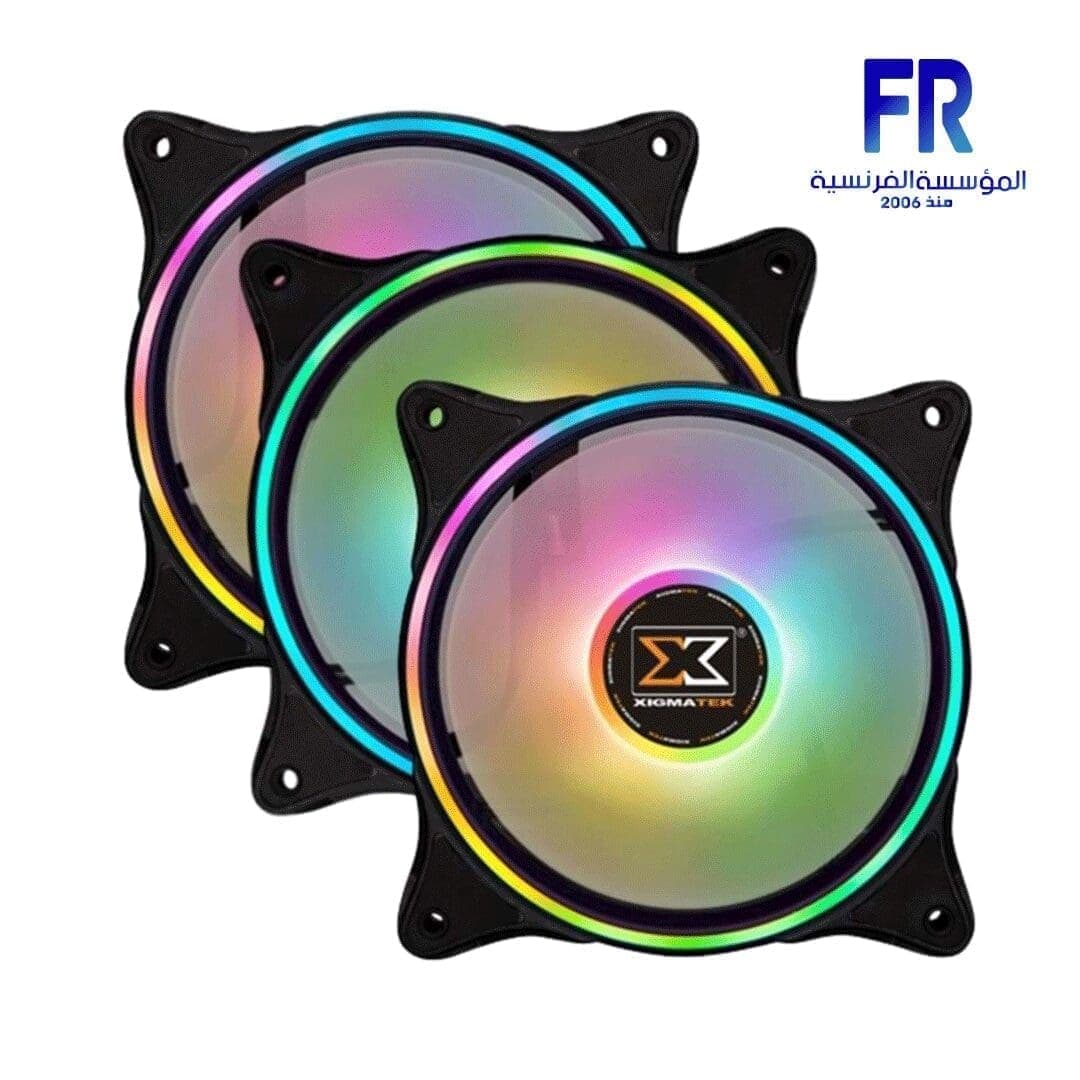 Xigmatek Galaxy Ii Pro 3 Argb Fans With Controller Fan