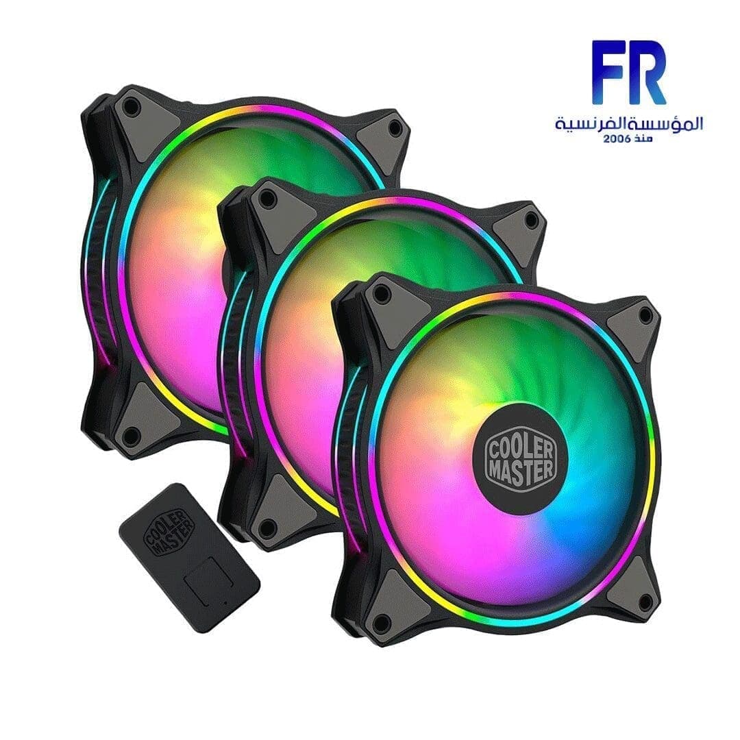 Cooler Master Masterfan Mf120 Halo 3 Fans With Controller Fan