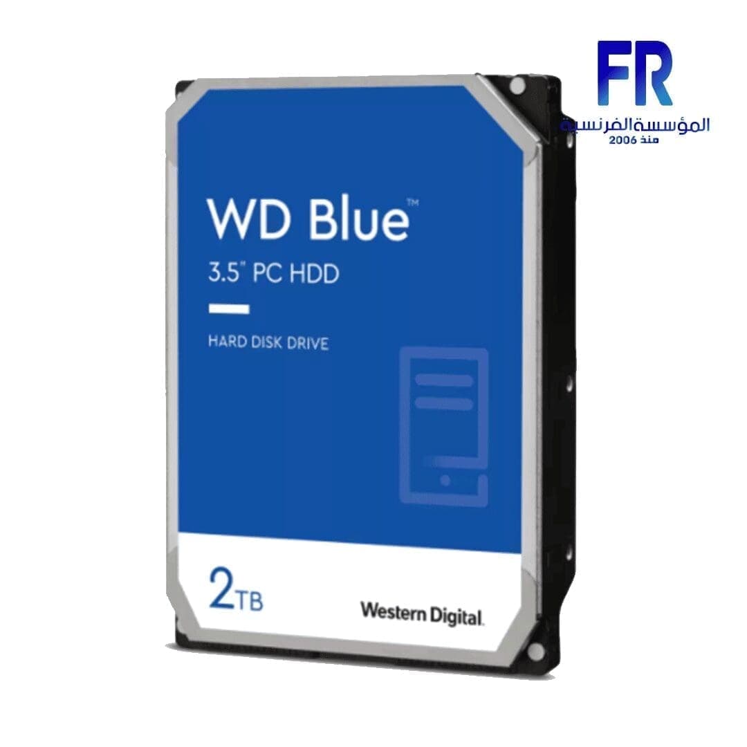 هارد ديسك داخلي للكمبيوتر ويسترن ديجيتال Blue 2 تيرا Wd20Ezbx بسرعة 7200Rpm