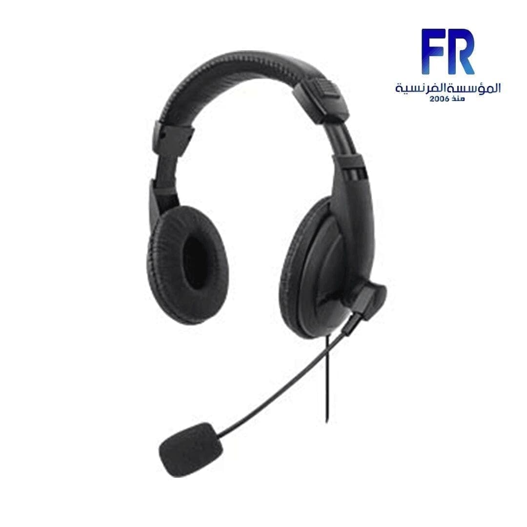 سماعة رأس ستيريو يو اس بي للكمبيوتر من مانهاتن
