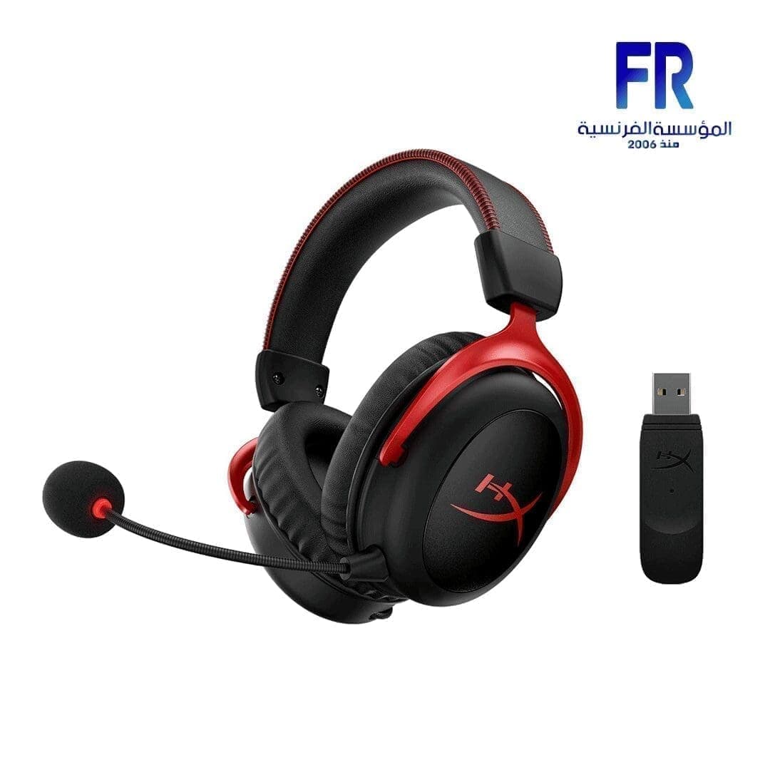 سماعة رأس لاسلكية Hyperx Cloud II بصوت محيطي 7.1