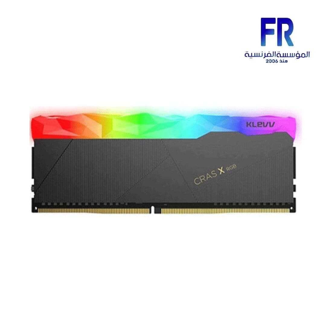 رامات ديسكتوب Klevv Cras X RGB سعة 8 جيجابايت DDR4 بتردد 3200 ميجاهرتز