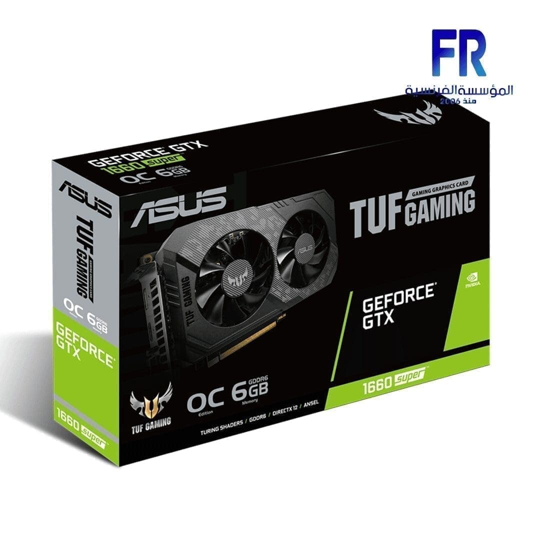 Asus GTX 1660 Super OC 6G DDR6 Graphic Card