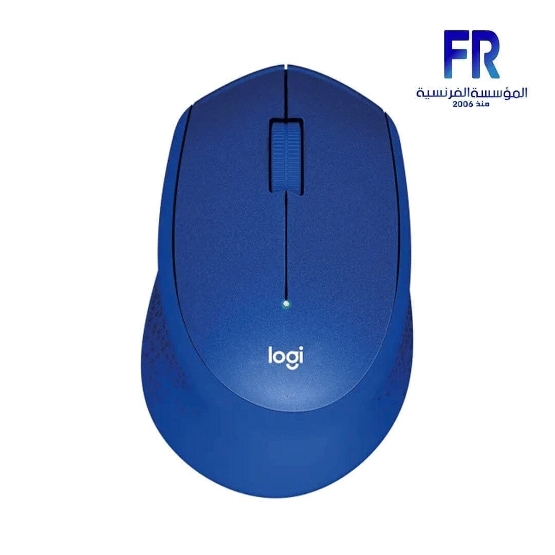 Logitech M330 Silent Blue Wireless Mouse