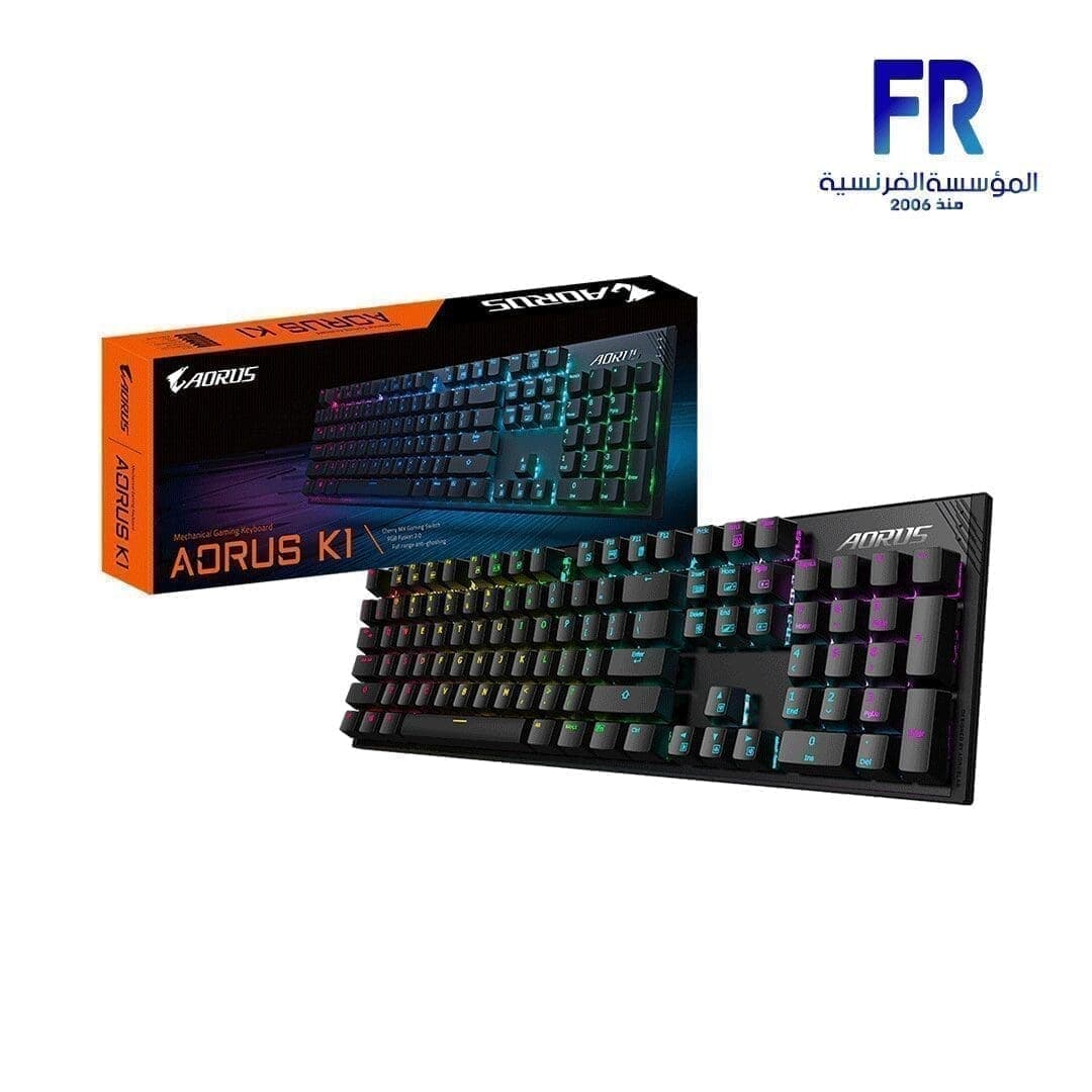 كيبورد جيمنج سلكي جيجابايت Aorus K1