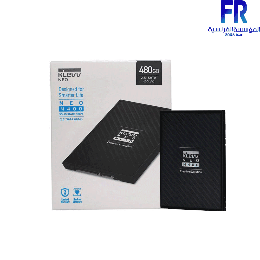 هارد SSD داخلي Klevv N400 سعة 480GB