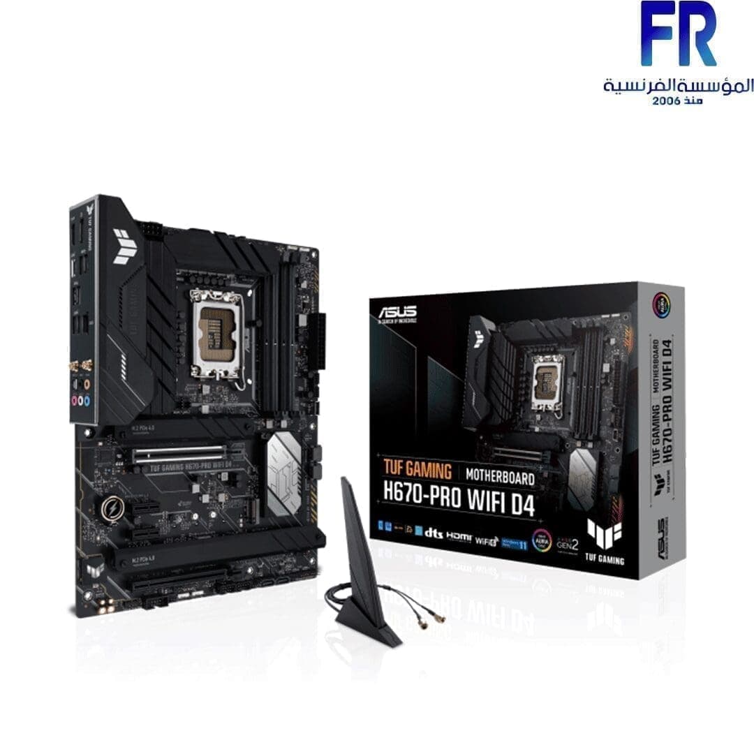لوحة أم اسوس Tuf Gaming H670 Pro Wifi DDR4