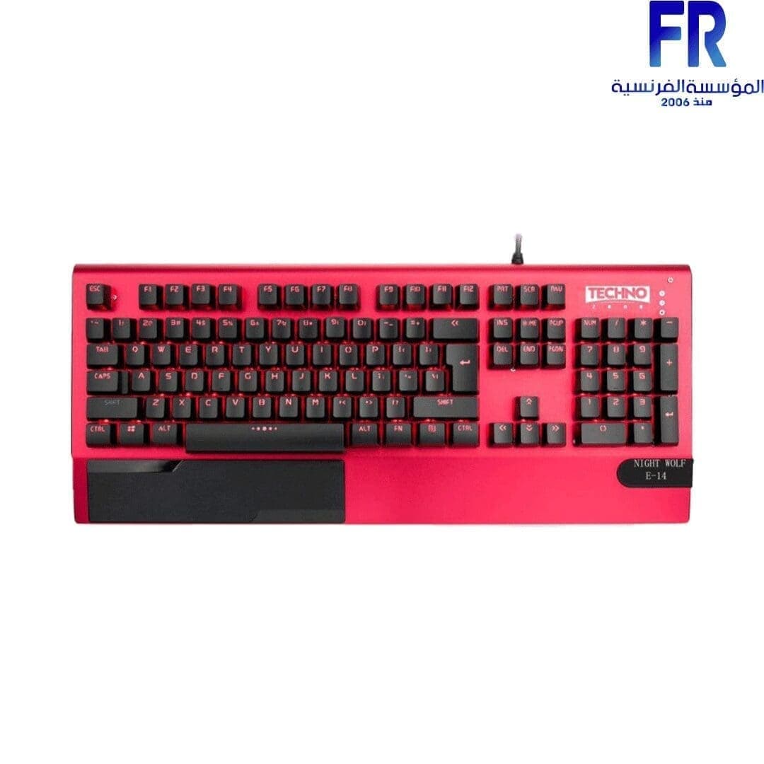 TechnoZone E14 Blue Switch Mechanical Gaming Keyboard