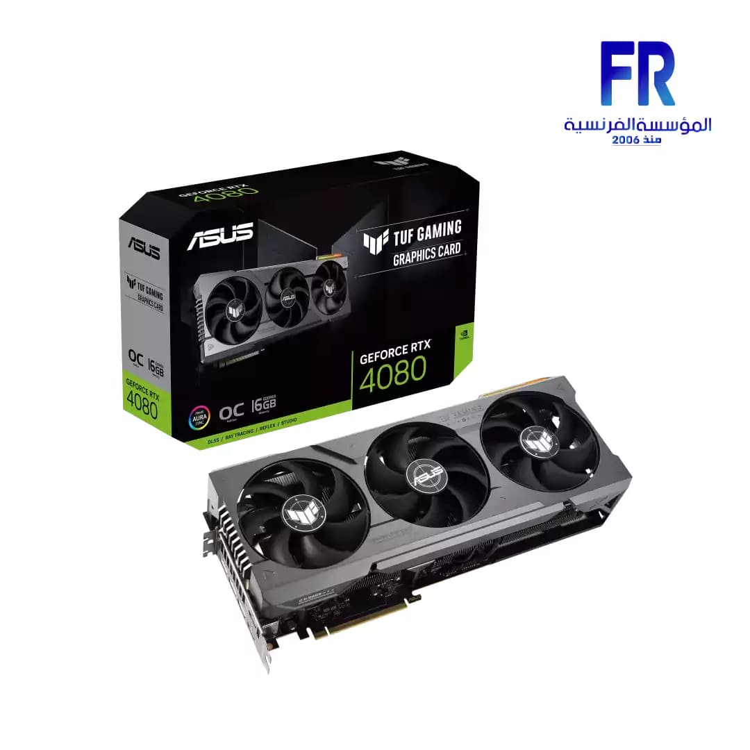 كرت شاشة اسوس Tuf Gaming RTX 4080 OC 16Gb GDDR6X