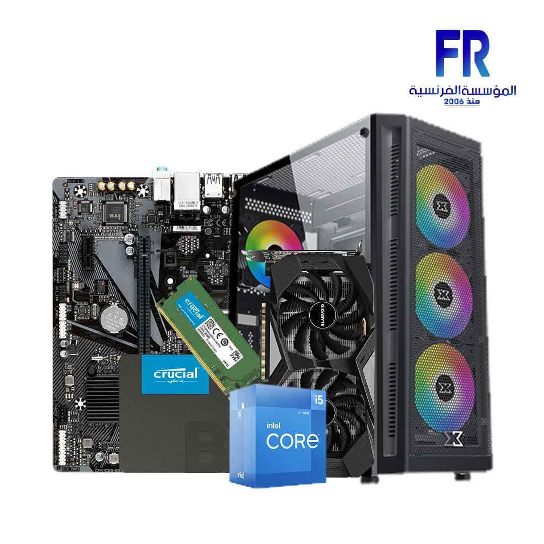 Alfrensia Friday Gaming I5-12400F H610M 8Gb Ddr4 240Gb Ssd Rtx 2060 Super Oc Master X Build