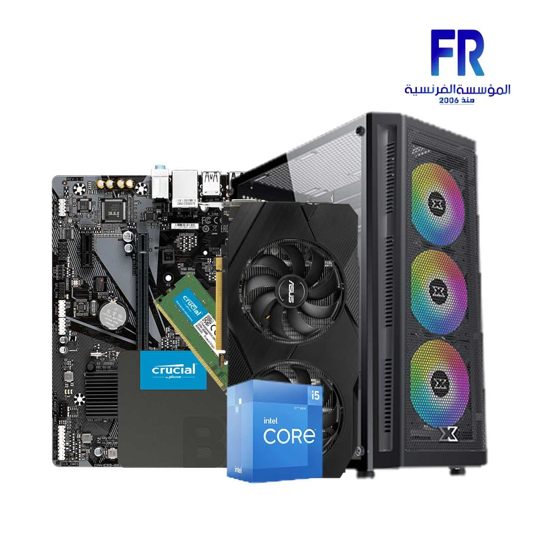 Alfrensia Friday Gaming I5-12400F H610M 8Gb Ddr4 240Gb Ssd Gtx 1660 Super Oc Master X Build