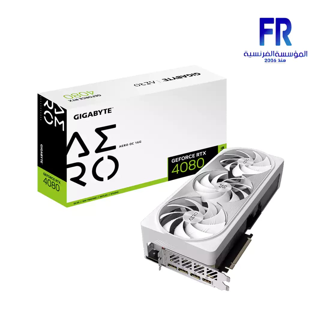 Gigabyte RTX 4080 Aero OC 16Gbg DDR6X Graphic Card