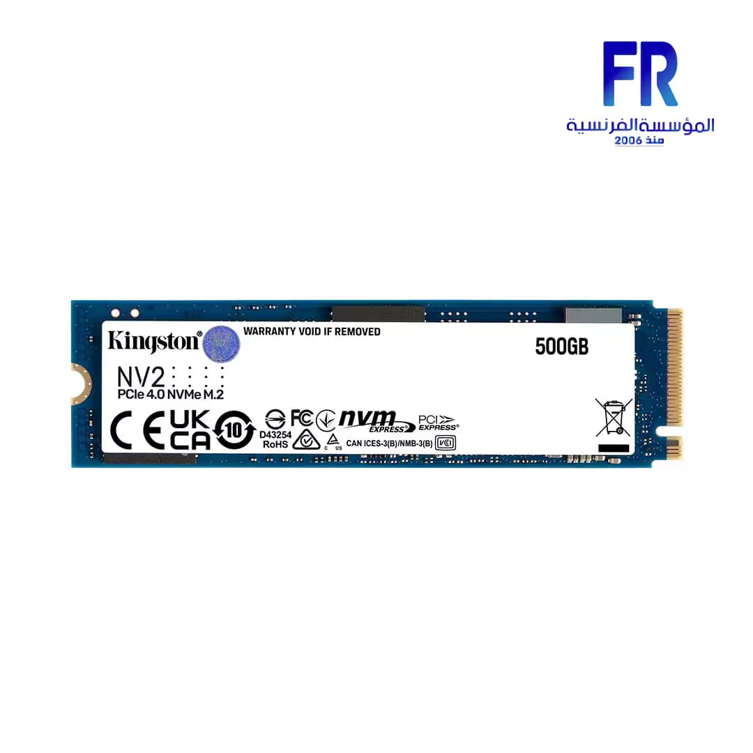 Kingston Nv2 500Gb M.2 Nvme Internal Solid State Drive SSD