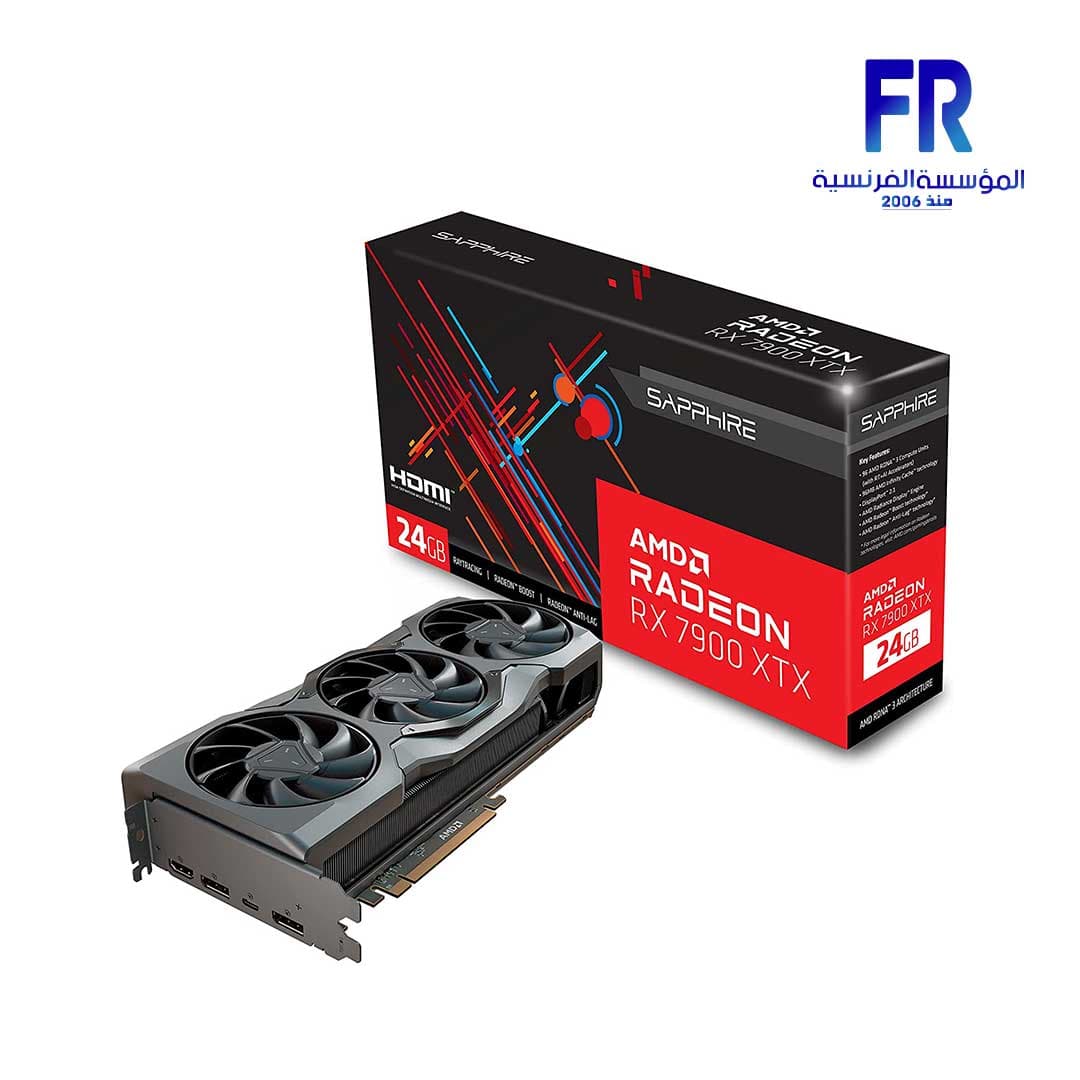 Sapphire AMD Radeon RX 7900 Xtx Gaming 24Gb GDDR6 Graphic Card