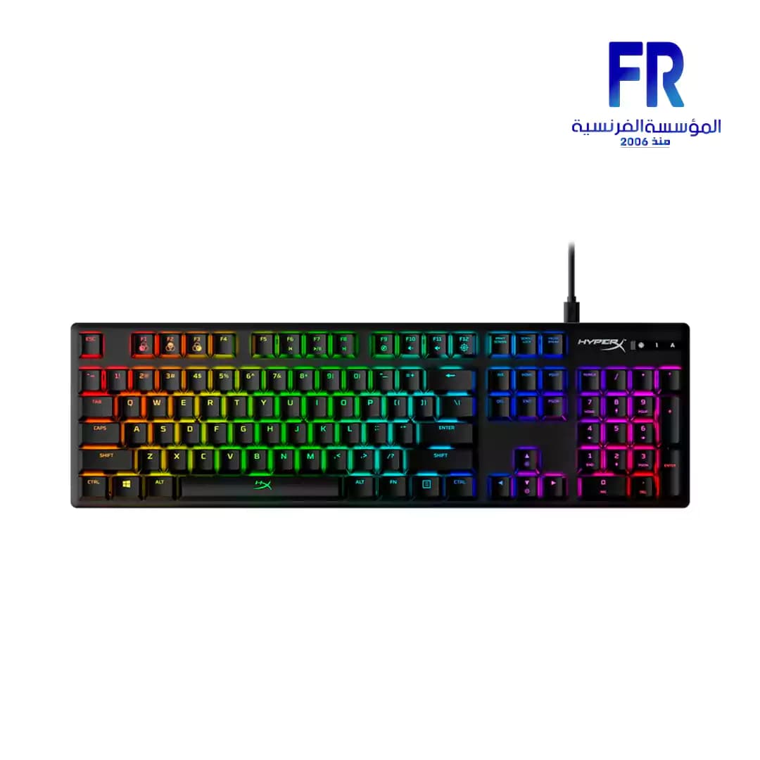 Hyperx Alloy Origins Pbt Linear Red Switches Wired Mechanical Keyboard