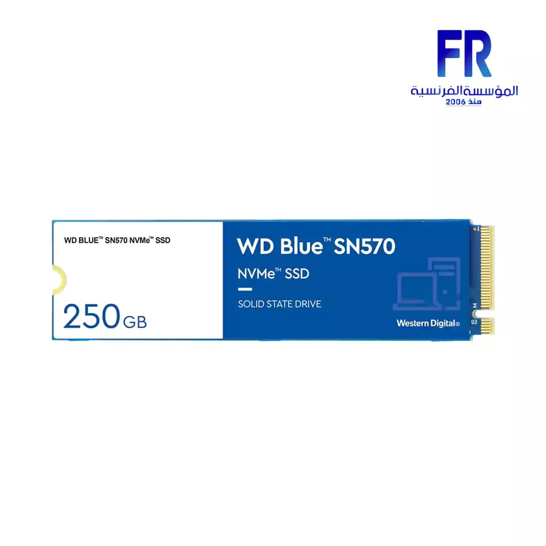 Wd Blue Sn570 250Gb M2 Nvme Internal Solid State Drive SSD