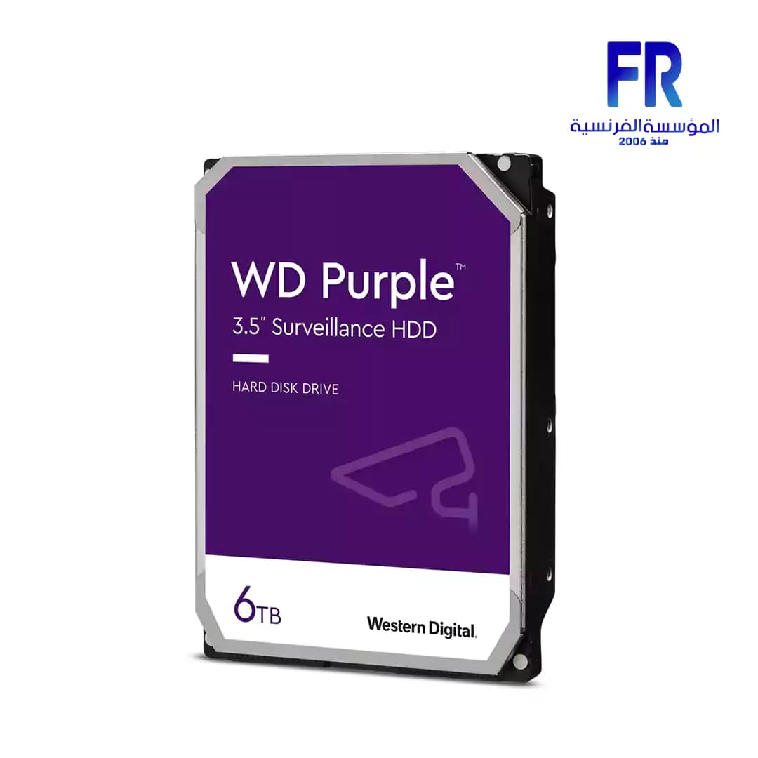 Wd Purple 6Tb Wd63Purz Internal Desktop Hard Drive